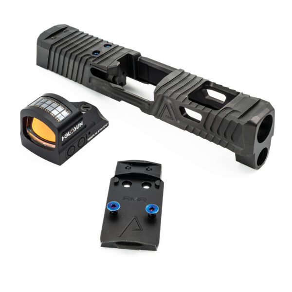 P320C EXA SLIDE WITH AGENCY AOS PLATE & HOLOSUN 507C X2