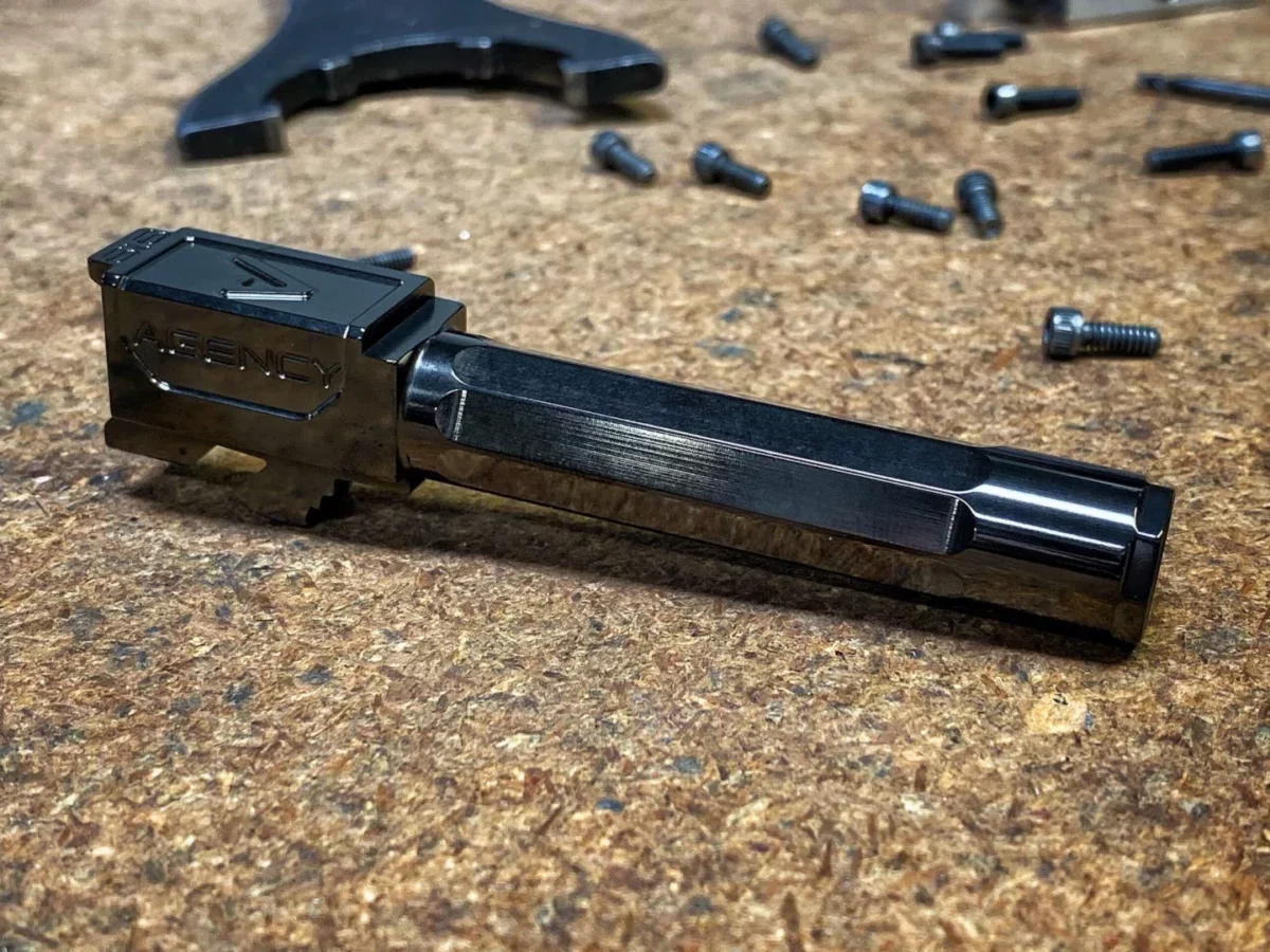 AGENCY ARMS HIGH POLISHED PREMIER LINE MATCH GRADE DROP-IN BARREL (COMPATIBLE WITH GLOCK19 GEN 1-4) - Image 2