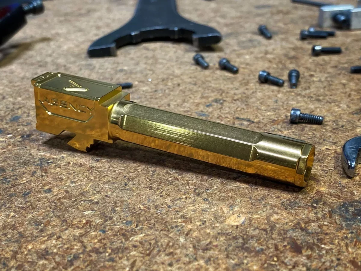 AGENCY ARMS HIGH POLISHED PREMIER LINE MATCH GRADE DROP-IN BARREL (COMPATIBLE WITH GLOCK19 GEN 1-4) - Image 3