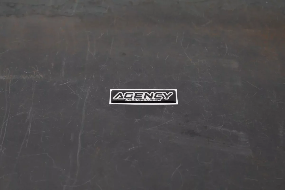 AGENCY SPECIAL PROJECTS DIVISION 3D STICKER