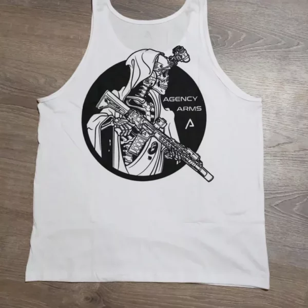 CLASSIFIED REAPER TANK TOP (WHITE)