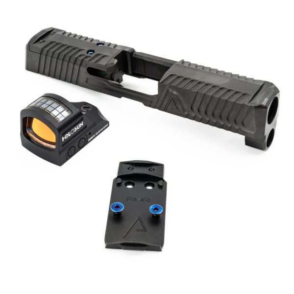 P320C FIELD BATTLE SLIDE WITH AGENCY AOS PLATE & HOLOSUN 507C X2