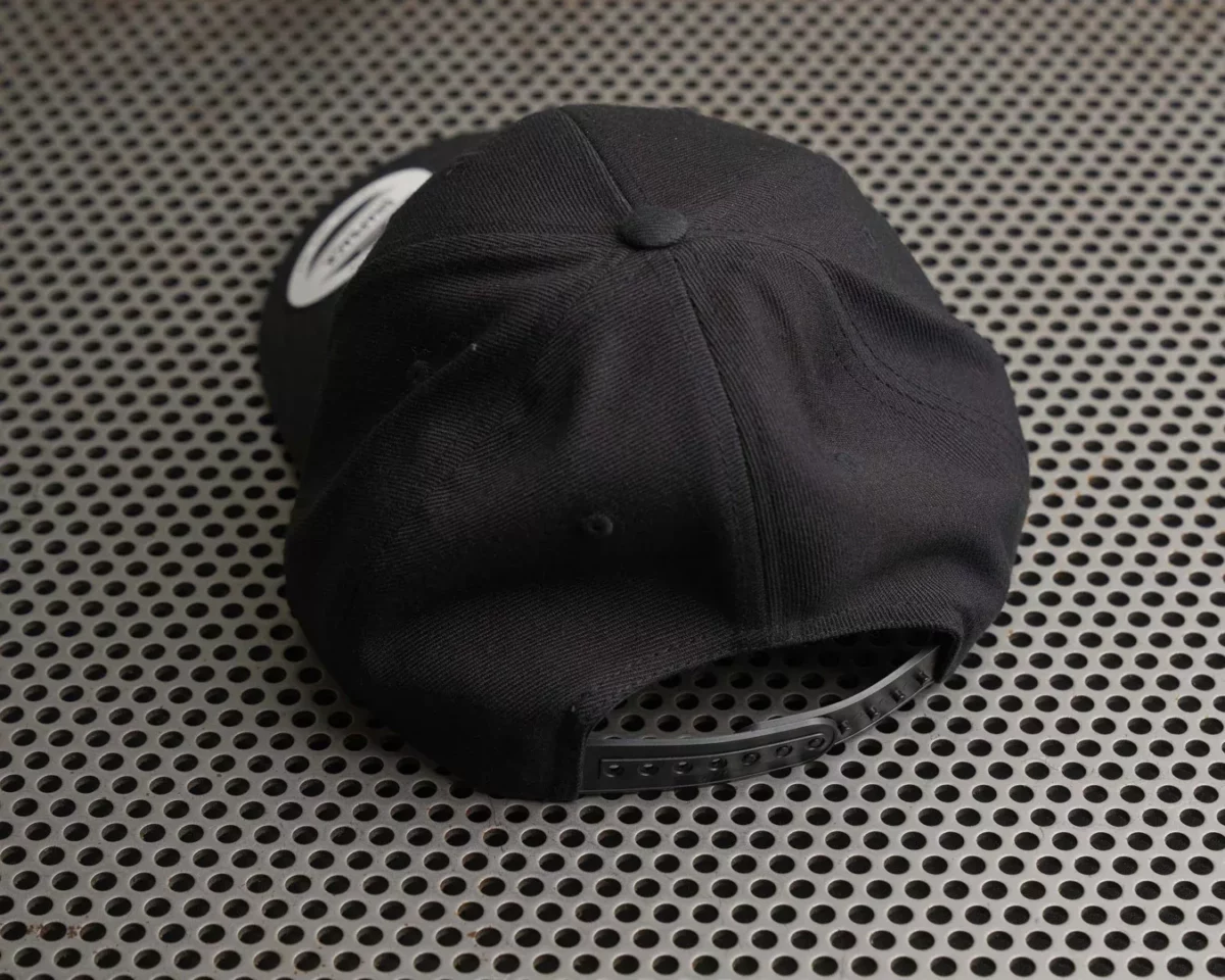 Agency 3D Logo Snapback Hat - Image 2