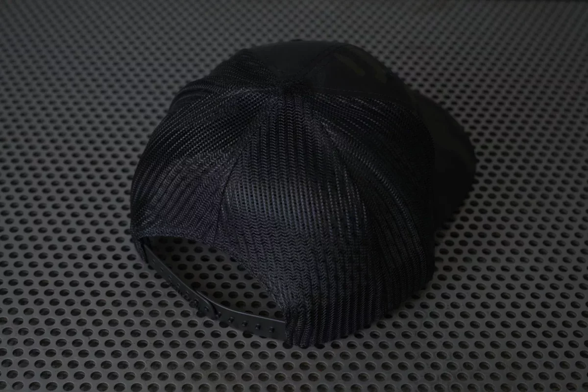 Agency WTTB Leather Patch Trucker Hat - Image 3