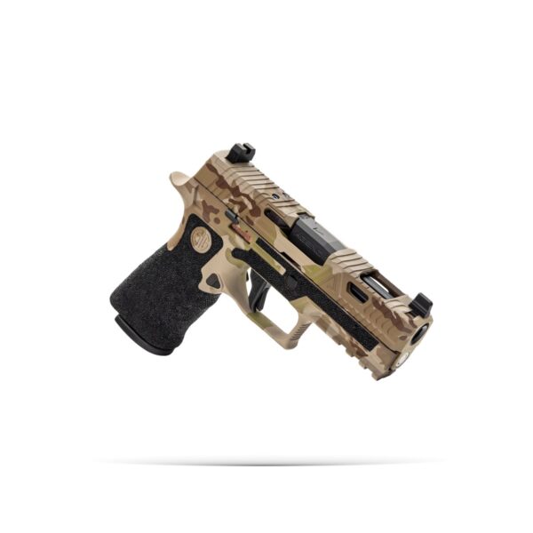 A14166 - P320 Exa Arid Multicam Cerakote, ML DLC, Standard Stipple