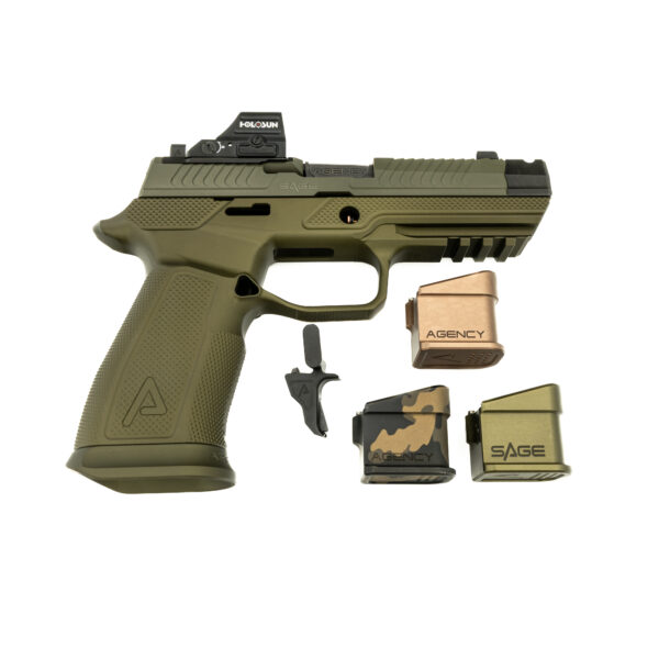 SAGE P320 BUILDERS KIT W/ AOS PLATE AND HOLOSUN 507C X2 OPTIC