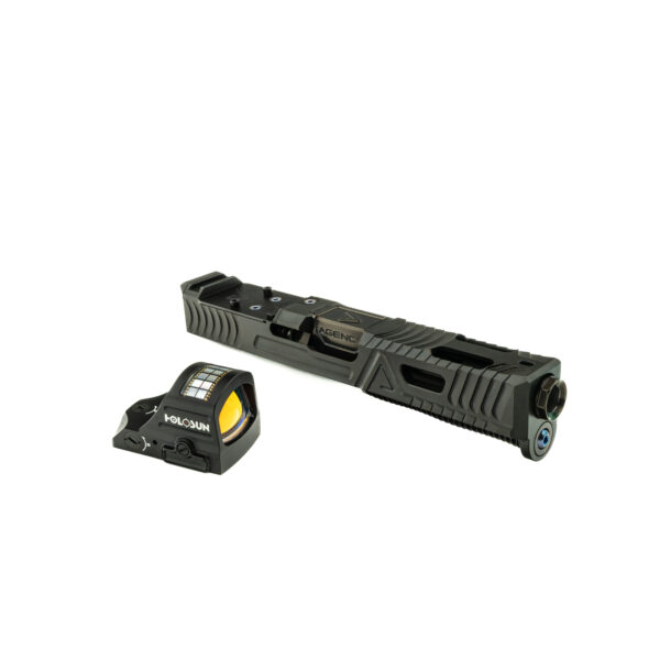 CIPER PRE-CUT SLIDE G19 G4 WITH AGENCY AOS PLATE & HOLOSUN 507C X2